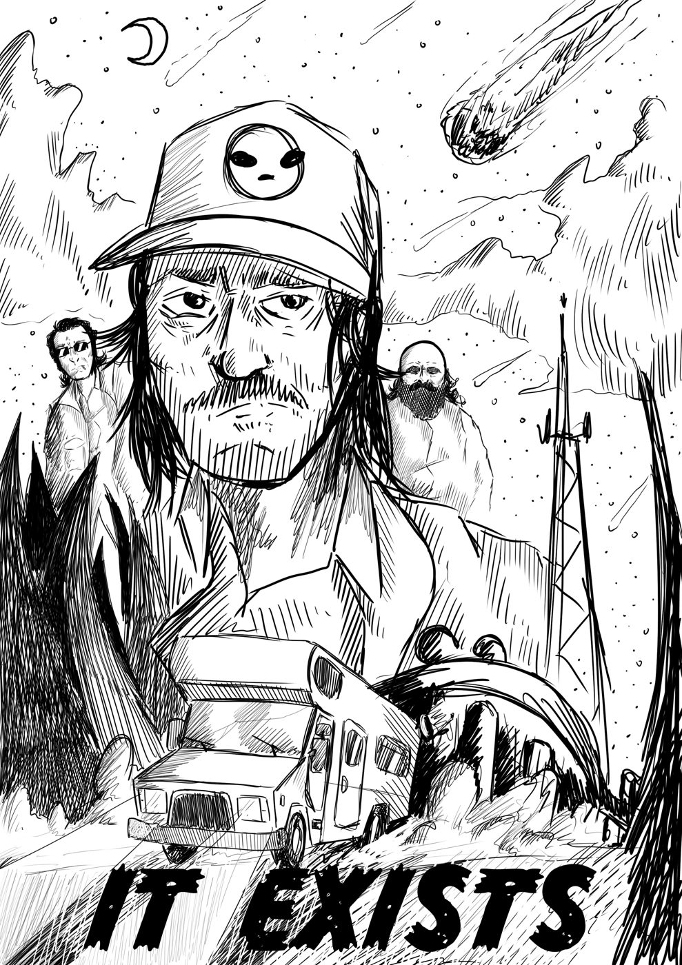 It Exists — next chapter, cover