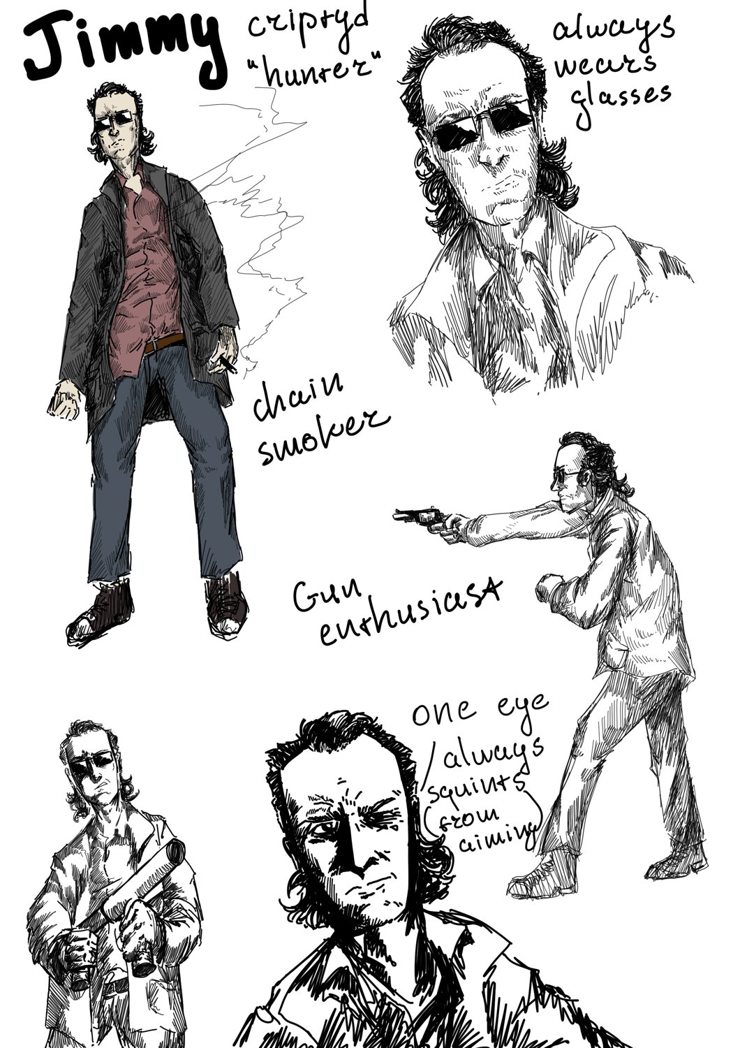 Character concept — Jimmy