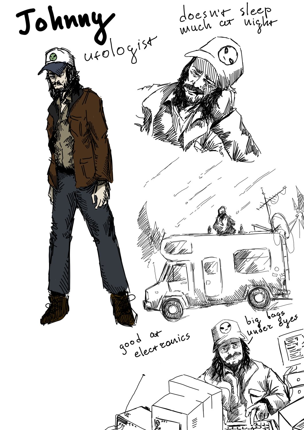 Character concept study
